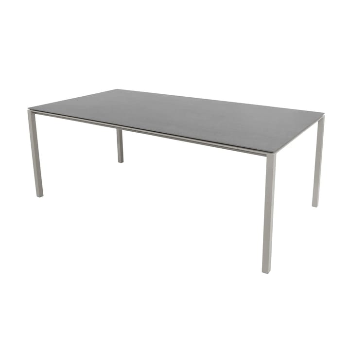 Pure pöytä 200x100 cm Basalt grey-taupe - undefined - Cane-line