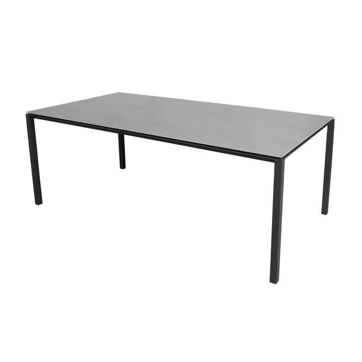 Pure pöytä 200x100 cm Concrete grey-lava grey - undefined - Cane-line