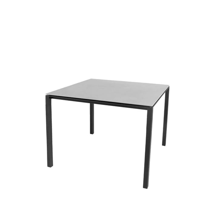 Pure ruokapöytä - Concrete grey-lava grey 100x100 cm - Cane-line