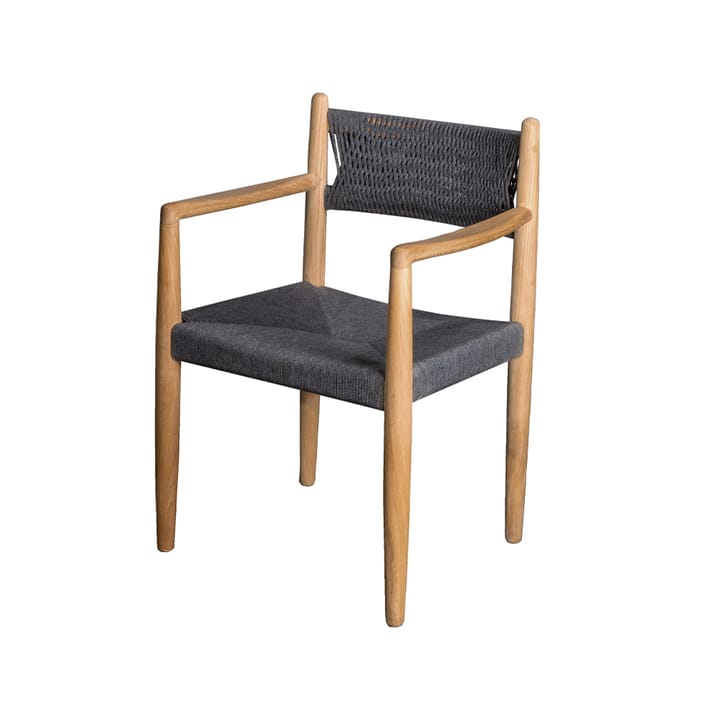 Royal tuoli - Dark grey, teak - Cane-line