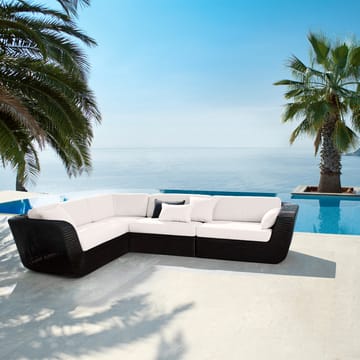 Savannah moduulisohva - Black, kulma - Cane-line