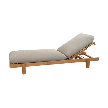 Vista-aurinkosängyn tyyny - Light brown, 68x201 cm - Cane-line
