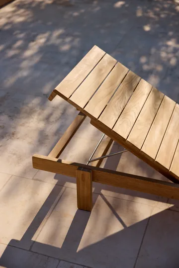 Vista aurinkosänky - Tiikki - Cane-line