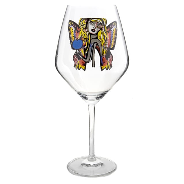 Love is Joy -viinilasi - 75 cl - Carolina Gynning