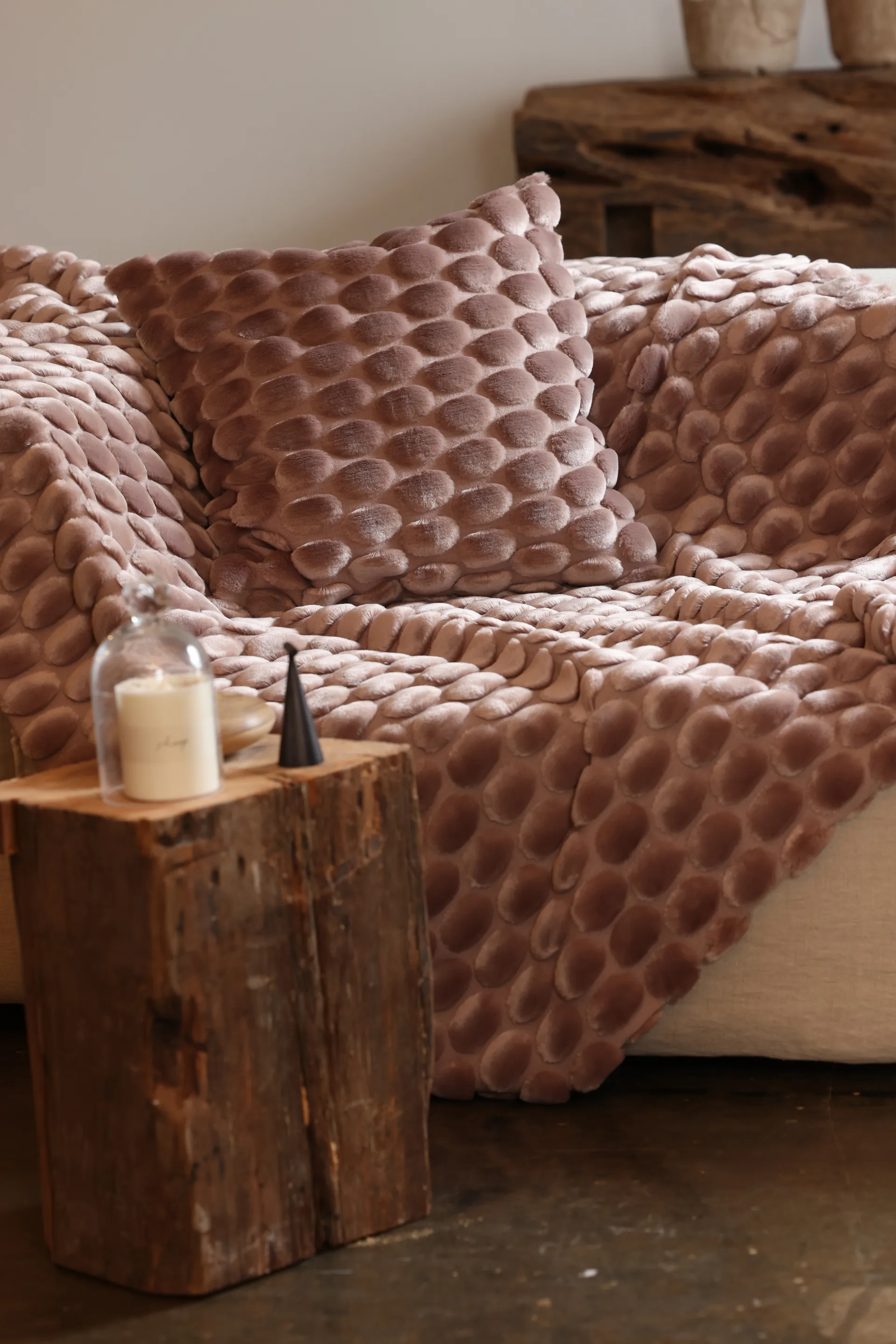 Egg Collection huopa 130x170 cm, Rosa Ceannis