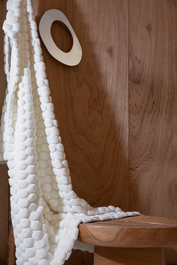 Egg Collection huopa 170x130 cm - Valkea - Ceannis