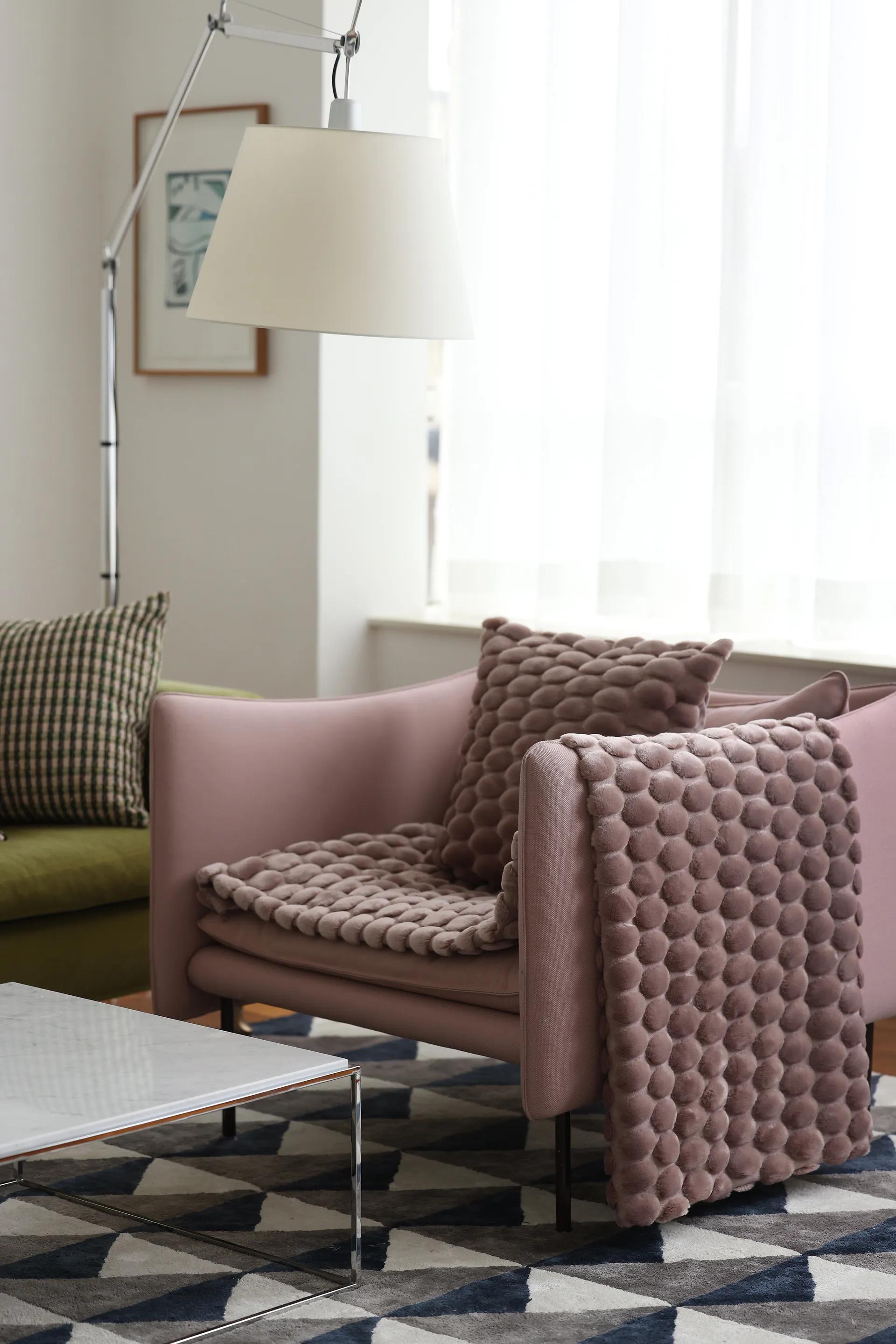 Egg Collection tyynynpäällinen 50x50 cm, Rosa Ceannis