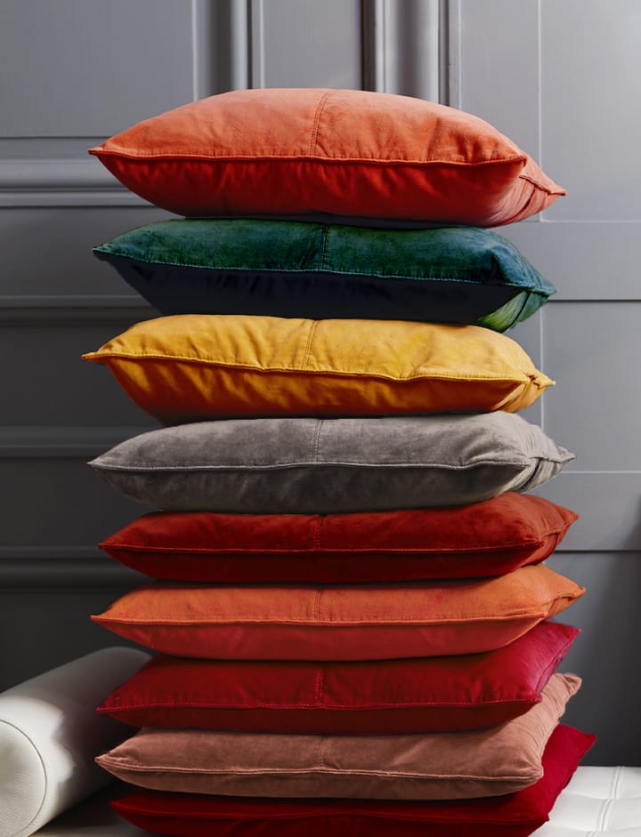 Velvet Collection tyynynpäällinen 50x50 cm, Harmaa Ceannis