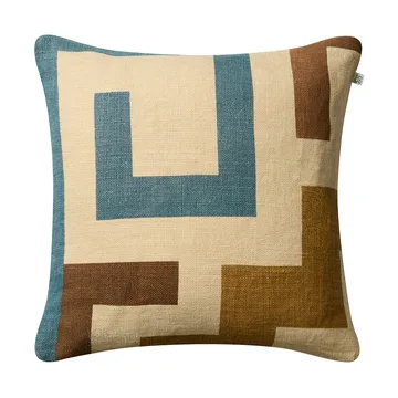 Aman tyynynpäällinen 50x50 cm - Heaven blue-taupe-khaki - Chhatwal & Jonsson