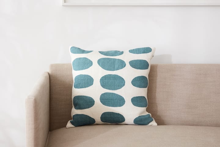 Asim tyynynpäällinen 50x50 cm - Off white-heaven blue - Chhatwal & Jonsson
