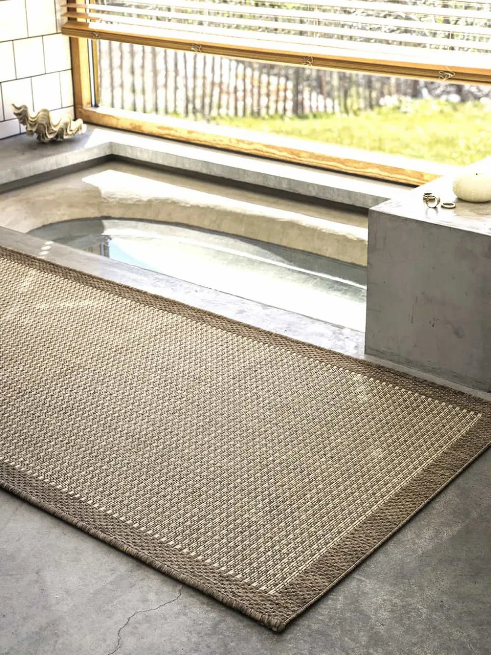 Bahar matto, Beige-off white 170 x 240 cm Chhatwal & Jonsson