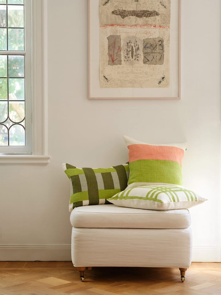 Benaras tyynynpäällinen 40x60 cm, Cactus green-lime-aqua Chhatwal & Jonsson