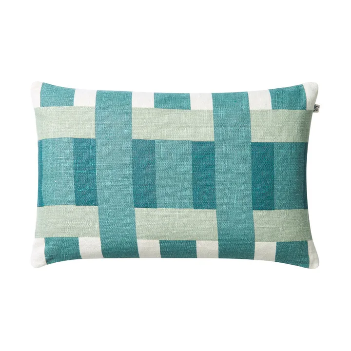 Benaras tyynynpäällinen - Heaven blue-aqua-palace blue, 40x60 cm - Chhatwal & Jonsson