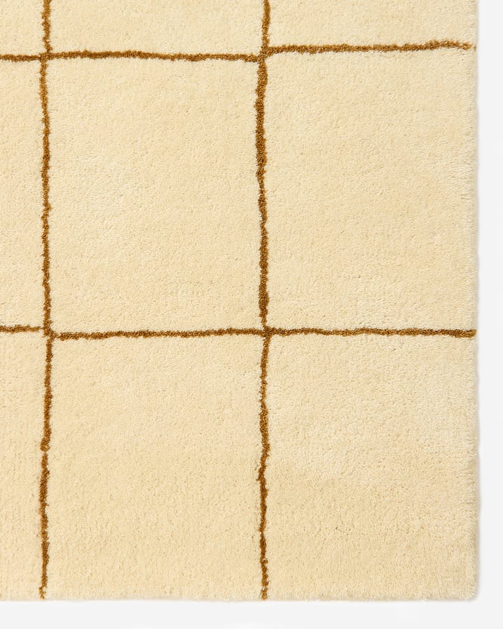 Chakra matto, Khaki-masala yellow 180x270 cm Chhatwal & Jonsson