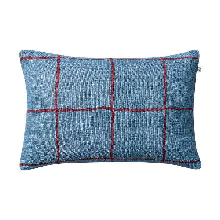 Chakra tyynynpäällinen 40x60 cm - Dusty blue-ruby - Chhatwal & Jonsson