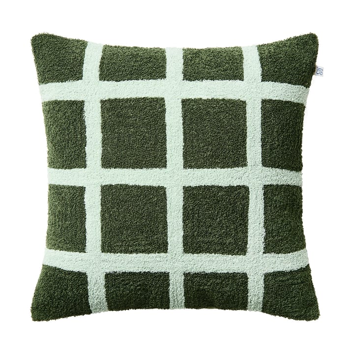 Check tyynynpäällinen 50x50 cm - Cactus green-aqua - Chhatwal & Jonsson