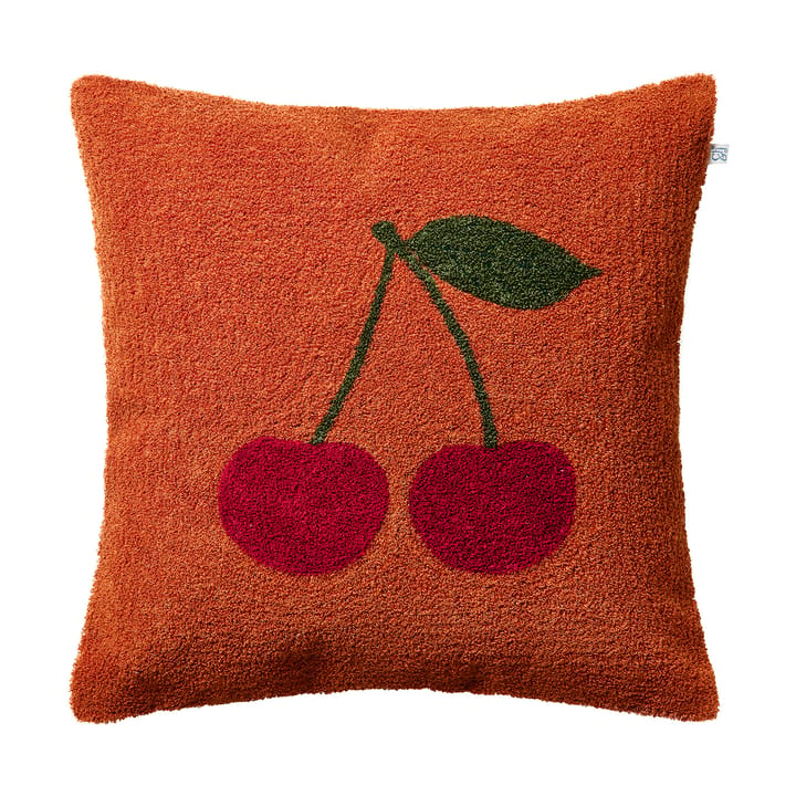 Cherry tyynynpäällinen 50x50 cm - Apricot orange-red-green - Chhatwal & Jonsson