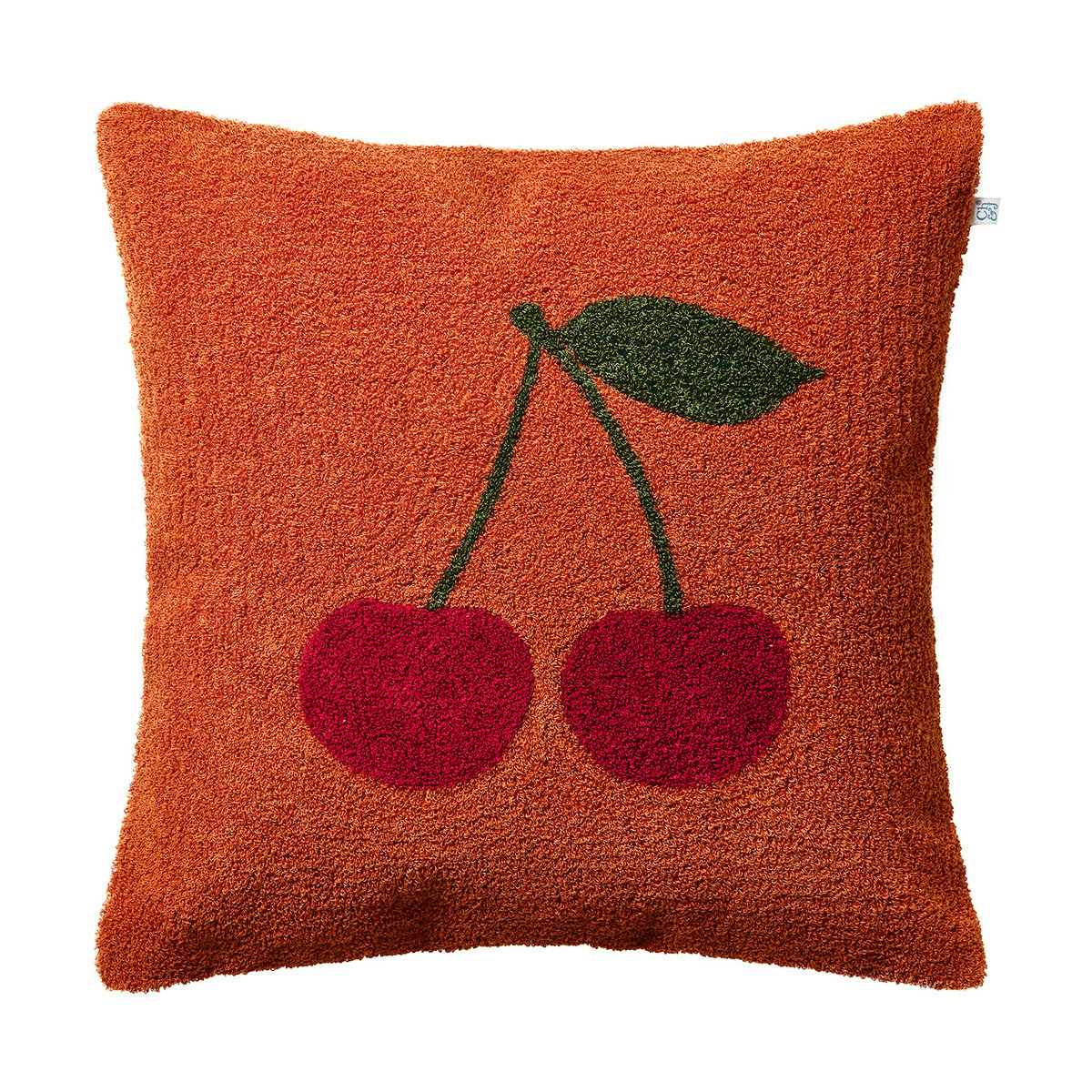 Chhatwal & Jonsson Cherry tyynynpäällinen 50×50 cm Apricot orange-red-green