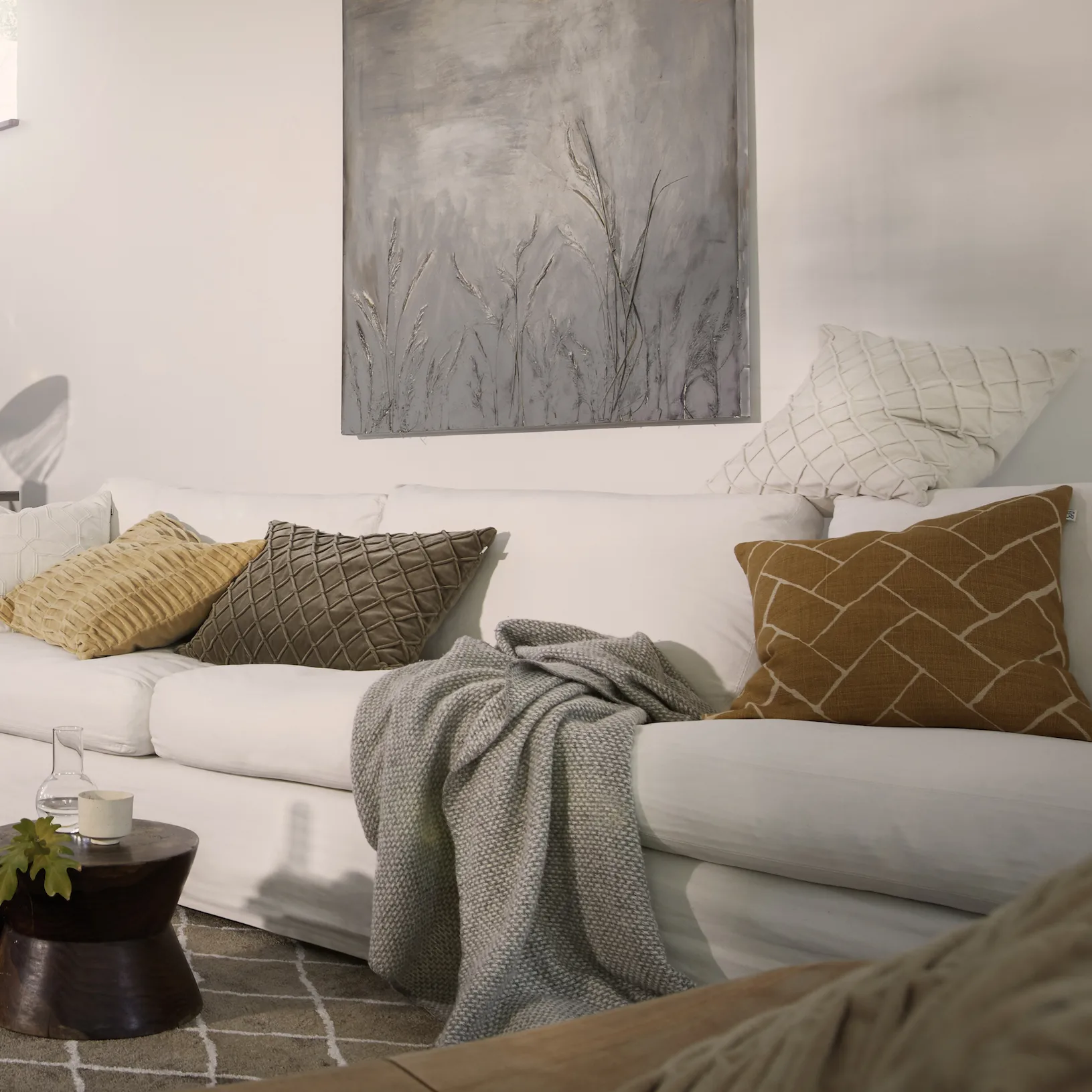 Deva tyynynpäällinen 50 x 50 cm, Norsunluunvärinen Chhatwal & Jonsson