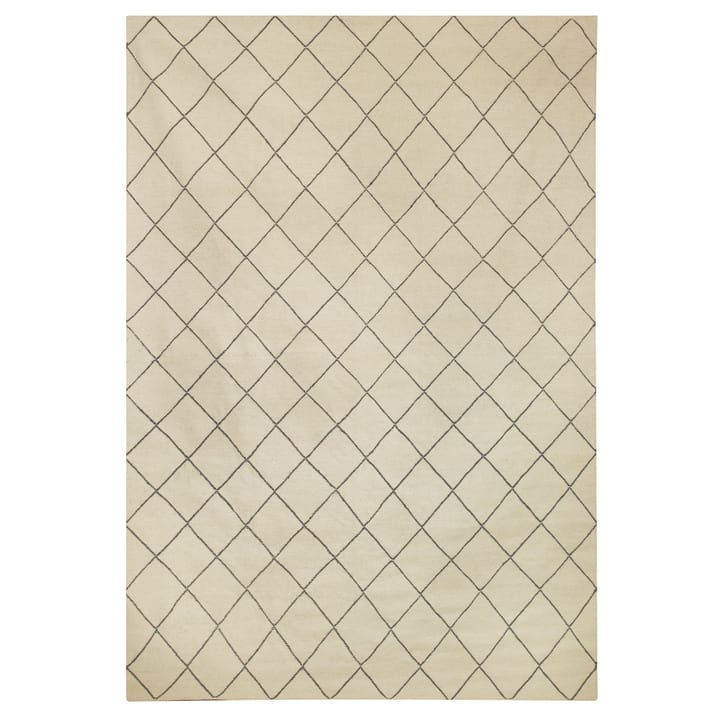 Diamond matto 184x280 cm - Off white-grey - Chhatwal & Jonsson
