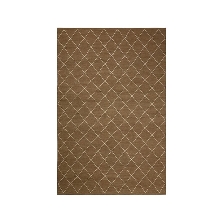 Diamond matto - Mocha/offwhite, 230 x 336 cm - Chhatwal & Jonsson