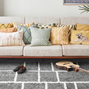 Dot Ari tyynynpäällinen, 50 x 50 cm - Blue - Chhatwal & Jonsson