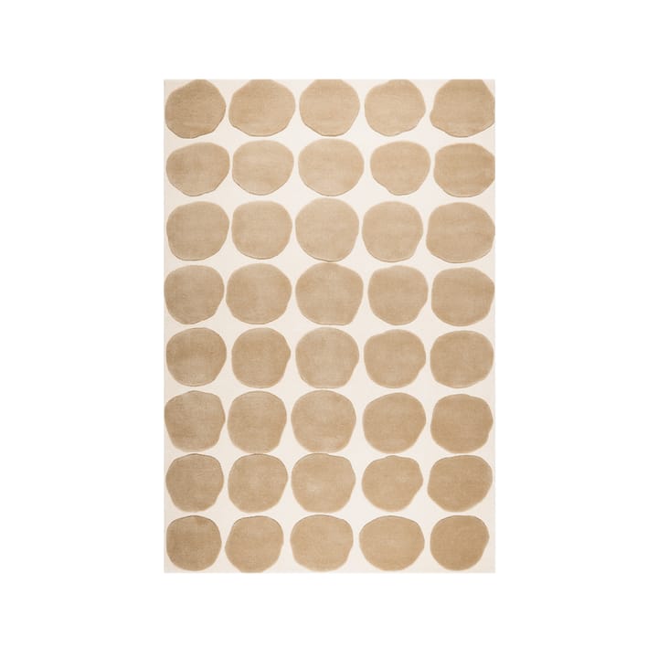 Dots matto - Light khaki/light beige, 180 x 270 cm - Chhatwal & Jonsson
