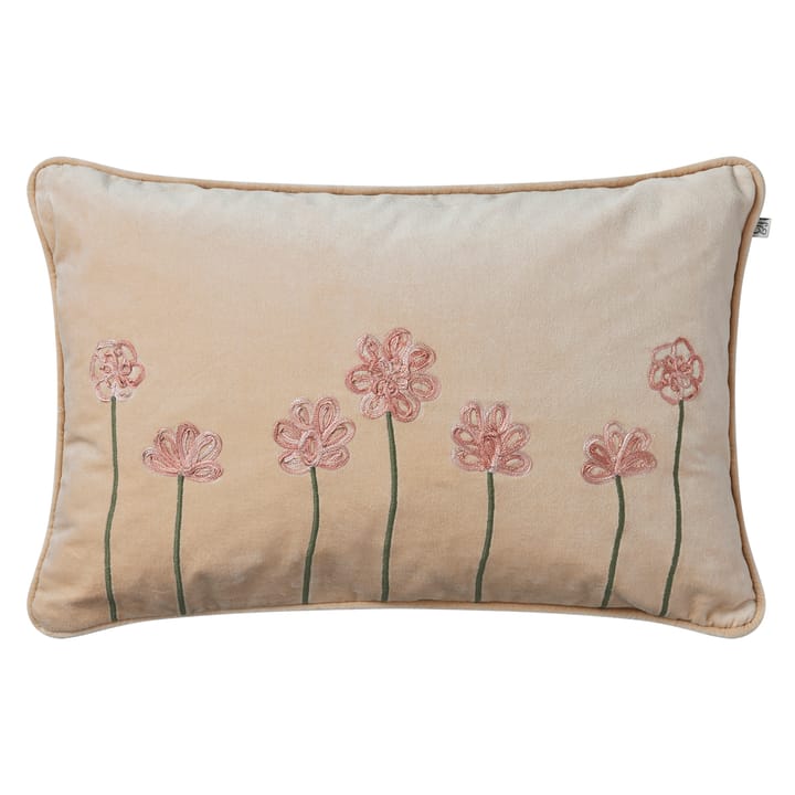 Embroidered Saha tyynynpäällinen 40x60 cm - Beige-rose - Chhatwal & Jonsson