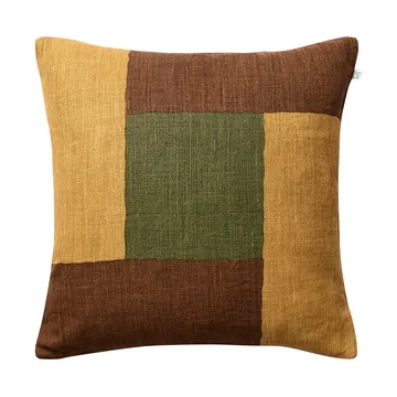 Halo tyynynpäällinen 50 x 50 cm - Taupe-Spicy Yellow-CactusGreen - Chhatwal & Jonsson