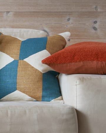 Hawa tyynynpäällinen 50x50 cm - Heaven Blue/Khaki - Chhatwal & Jonsson