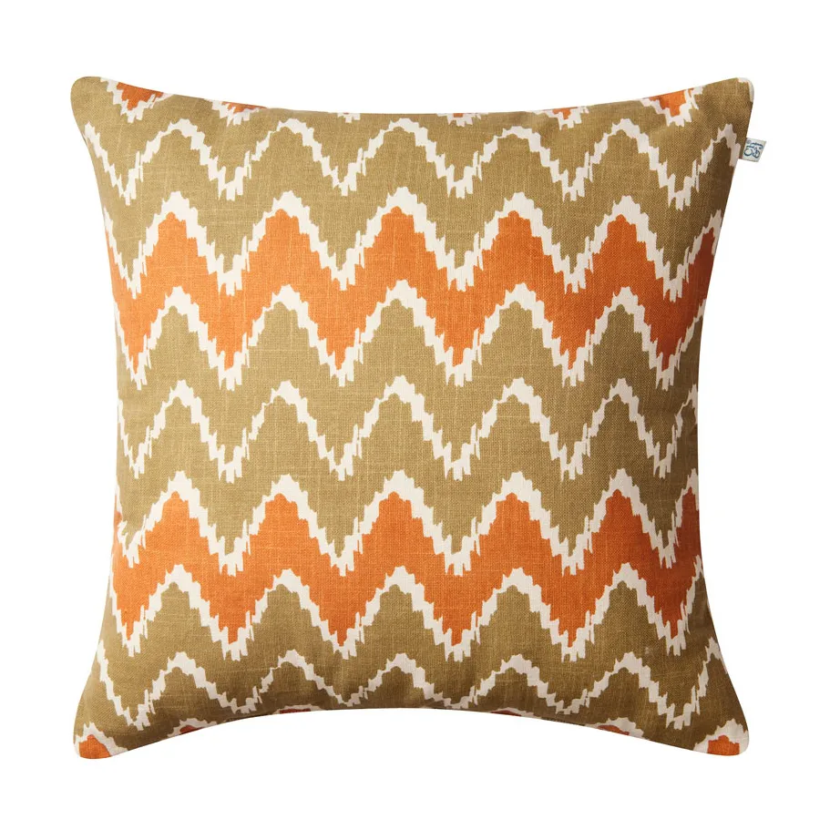 Ikat Bangalore -ulkotyyny 50 x 50 cm, Beige-apricot orange Chhatwal & Jonsson