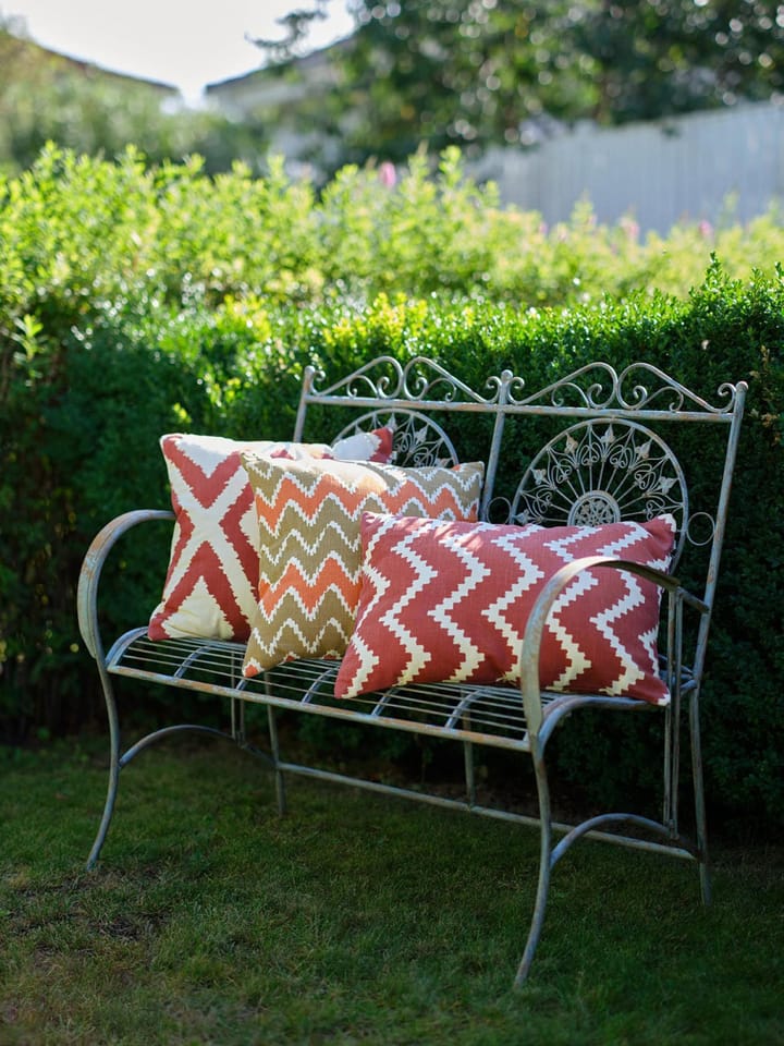 Ikat Bangalore -ulkotyyny 50 x 50 cm, Beige-apricot orange Chhatwal & Jonsson