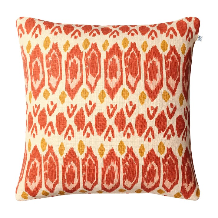 Ikat Bombay -tyynynpäällinen 50x50 cm, Apricot orange-rose-yellow Chhatwal & Jonsson