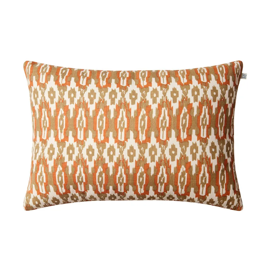 Ikat Delhi Outdoor tyyny 40x60 cm, Beige-aprikosorange Chhatwal & Jonsson