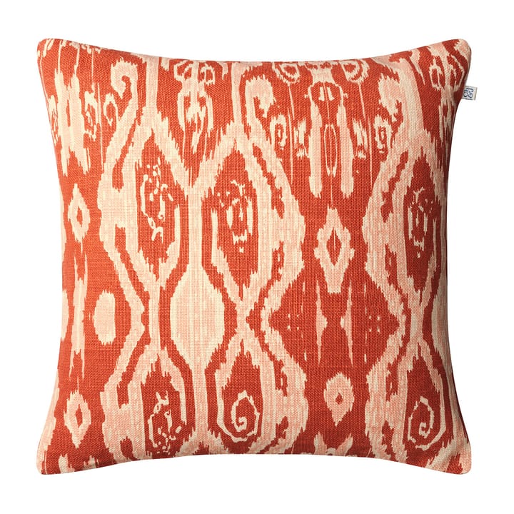 Ikat Madras tyynynpäällinen 50x50 cm - Apricot orange-rose - Chhatwal & Jonsson