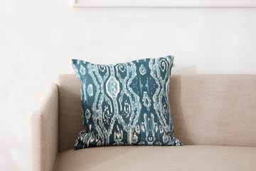 Ikat Madras tyynynpäällinen 50x50 cm - Palace blue-heaven blue - Chhatwal & Jonsson