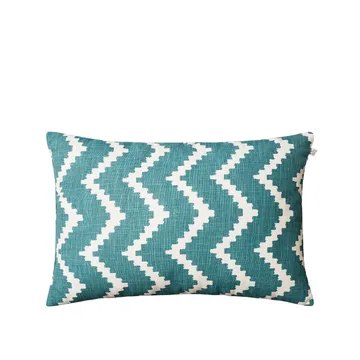 Ikat Sema -tyyny - Heaven blue/offwhite, 40 cm - Chhatwal & Jonsson