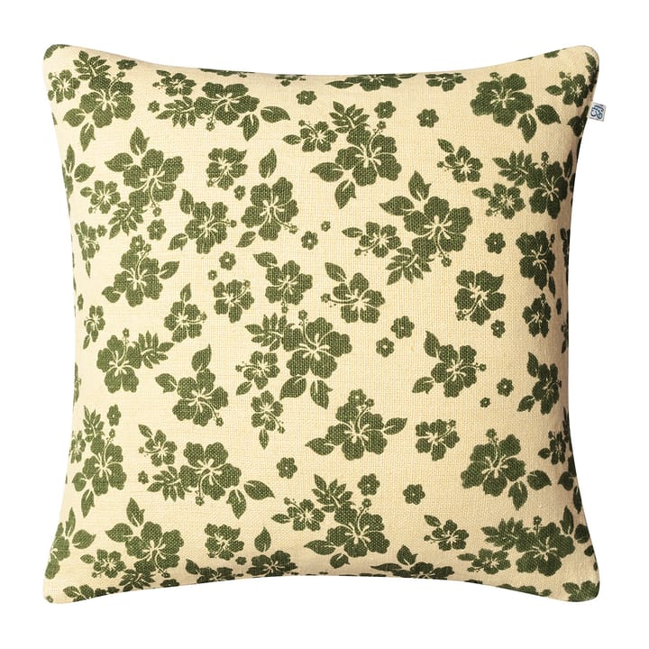 Indu tyynynpäällinen 50x50 cm - Light beige-cactus green - Chhatwal & Jonsson