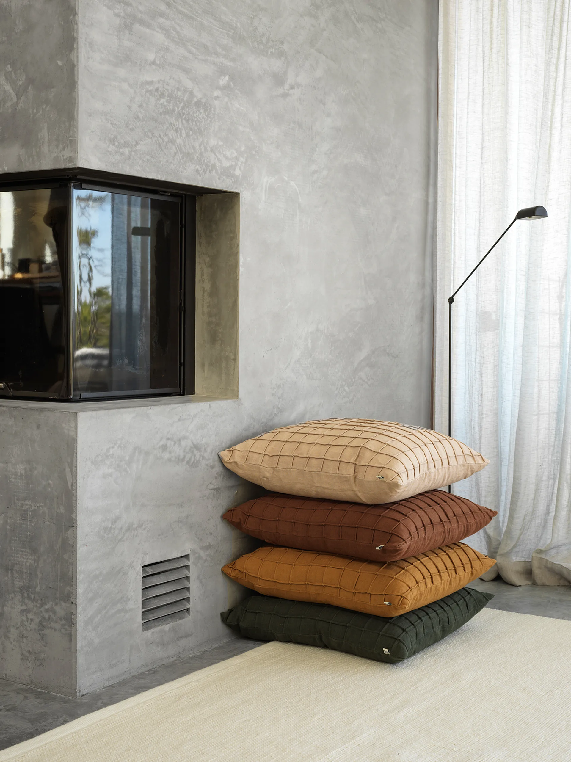 Jammu tyynynpäällinen 50 x 50 cm, Cognac Chhatwal & Jonsson