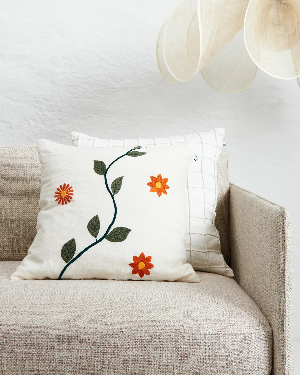 Jammu tyynynpäällinen 50 x 50 cm, White Chhatwal & Jonsson