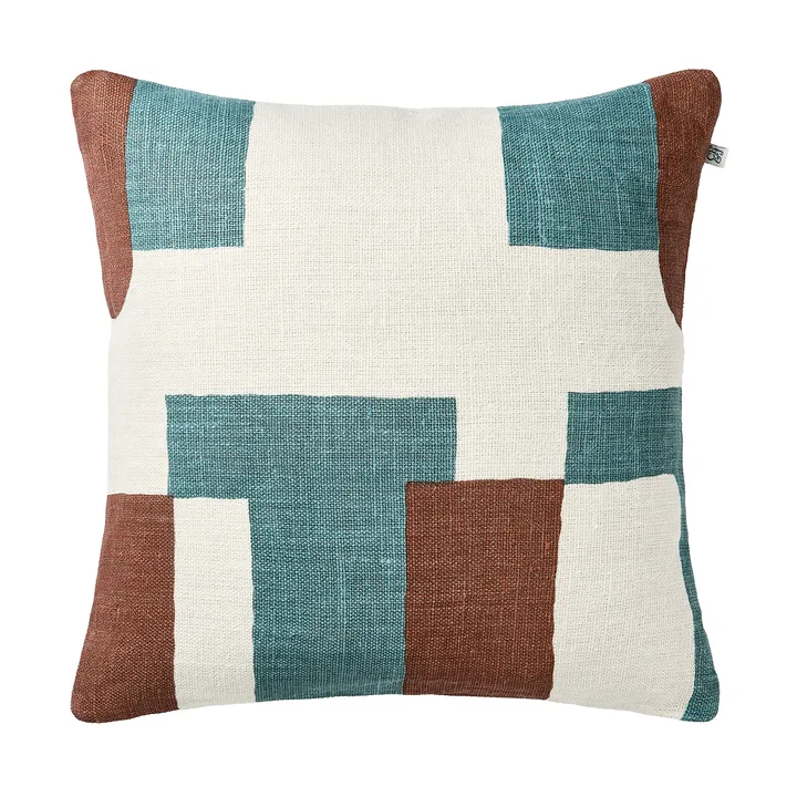 Jay tyynynpäällinen - Terrakotta-heaven blue, 50x50 cm - Chhatwal & Jonsson