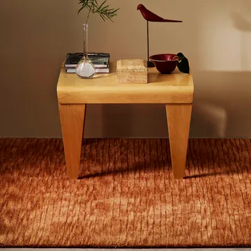Karma villamatto, 180 x 270 cm - Rust melange - Chhatwal & Jonsson