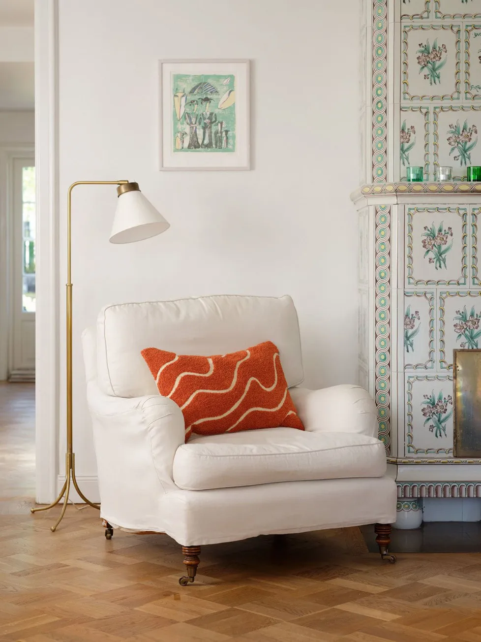 Kashi tyynynpäällinen 40 x 60 cm, Apricot orange Chhatwal & Jonsson