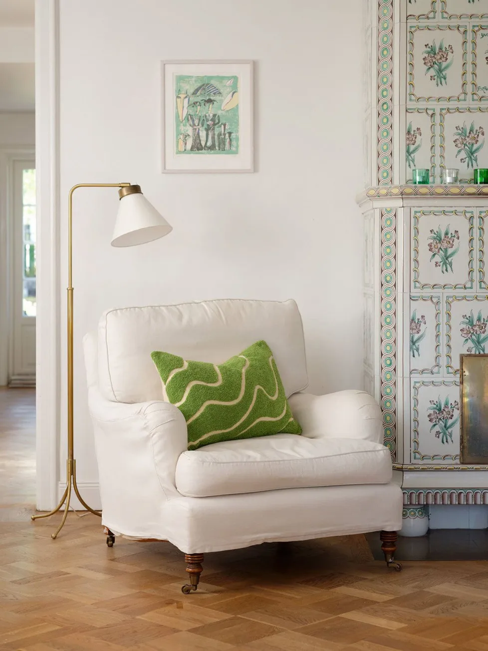 Kashi tyynynpäällinen 40 x 60 cm, Lime Chhatwal & Jonsson