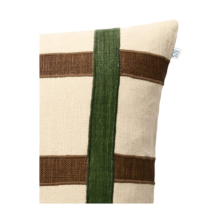 Kiran tyynynpäällinen 50 x 50 cm, Cactus Green-Taupe Chhatwal & Jonsson