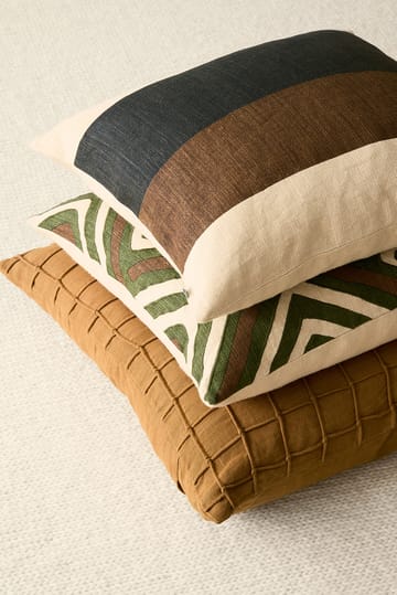 Kumar tyynynpäällinen 50 x 50 cm - Taupe-Dark Brown - Chhatwal & Jonsson