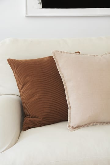 Kunal tyynynpäällinen 50 x 50 cm - Cognac - Chhatwal & Jonsson