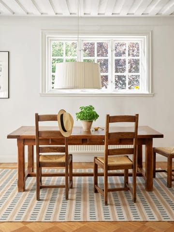 Ladakh villamatto 180x270 cm - Off white-l. beige-heaven blue - Chhatwal & Jonsson
