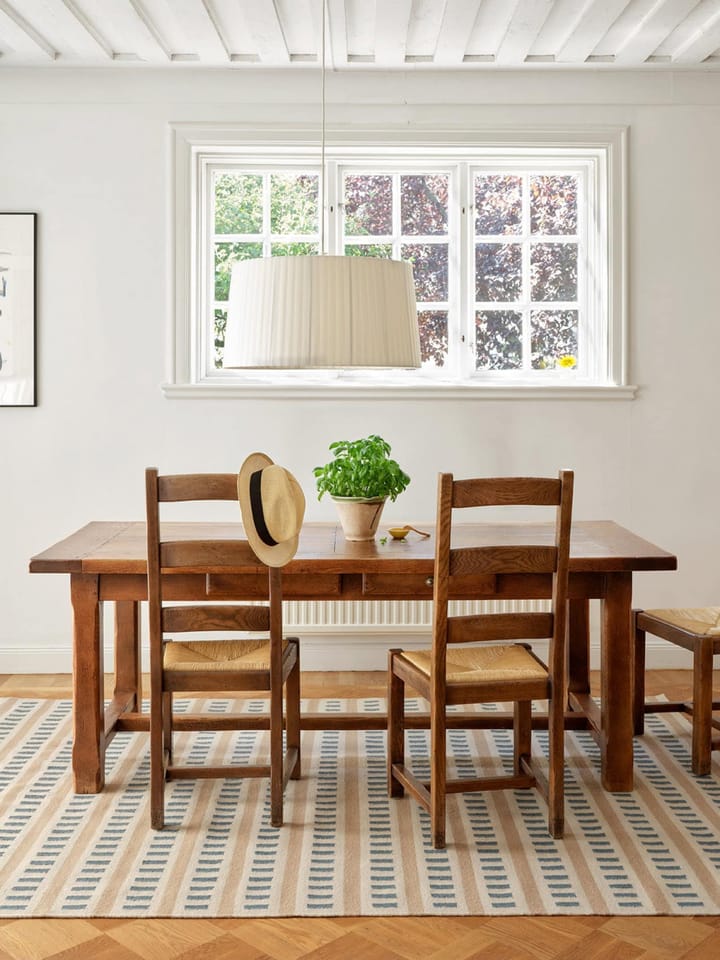 Ladakh villamatto 180x270 cm, Off white-l. beige-heaven blue Chhatwal & Jonsson