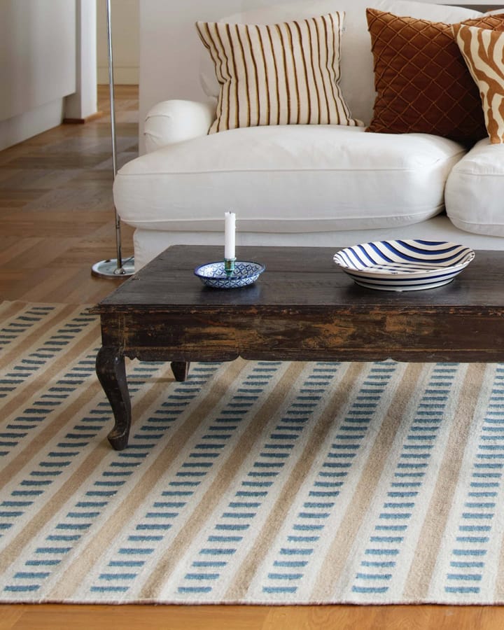Ladakh villamatto 180x270 cm, Off white-l. beige-heaven blue Chhatwal & Jonsson